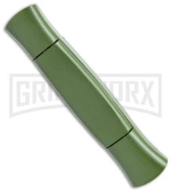 AKC 077 Concord NATO Military Green OTF Automatic Knife - Satin Plain -Elite Knives Shop AKC 077 Concord OTF Auto NATO Military Green Satin Flat BHQ 179232 jr side large