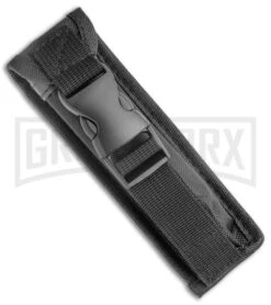 Atomic Lance Tanto Black OTF Auto Knife - Two Tone Plain -Elite Knives Shop Atomic Shield Large Tanto Black OTF Auto TT GX 38228 jr sheath large