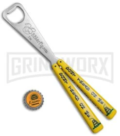 BB Barfly DTOM Bottle Opener Butterfly Trainer -Elite Knives Shop BB Barfly Bottle Opener Butterfly Trainer DTOM BHQ 79864 jr bottlecap large