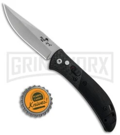 Bear OPS Bold Action IX Black G-10 CF Automatic Knife - Bead Blast Plain -Elite Knives Shop Bear OPS Bold Action IX Auto Black G 10 CF BB AC 900 B4 P BHQ 83233 jr bottlecap large