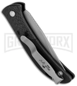 Bear OPS Bold Action IX Black G-10 CF Automatic Knife - Bead Blast Plain -Elite Knives Shop Bear OPS Bold Action IX Auto Black G 10 CF BB AC 900 B4 P BHQ 83233 jr side large