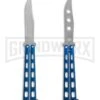 Bear & Son 114BL & 114BLTR Blue Butterfly Knife 2-Pack