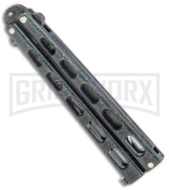 Bear And Son Knives 114GXD Galaxy Balisong Butterfly Knife - Damascus Plain -Elite Knives Shop Bear and Son Large Butterfly Galaxy Damascus BHQ 142578 jr spine large