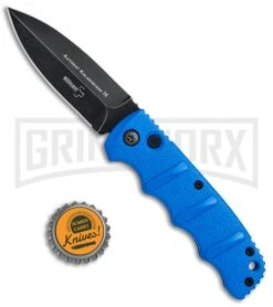 Boker Kalashnikov Blue Automatic Knife - Dagger Smokewash Plain -Elite Knives Shop Boker Kalashnikov Dagger Auto Blue Black 01KALS32N BHQ 75530 jr bottlecap 2 large