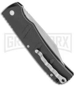 Boker XXL Kalashnikov Automatic Knife - Stonewash Bowie -Elite Knives Shop Boker XXL Kalashnikov Bowie Auto SW BHQ 99625 jr side large