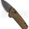 Buck Knives Buck Deploy Bronze Mini Automatic Knife - Gray Plain
