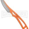 Buck Knives Buck PakLite Caper Fixed Blade Knife - Orange Plain