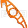 Buck Knives Buck PakLite Large Guthook Fixed Blade - Orange Plain