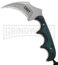 CRKT Folts Minimalist Keramin Fixed Blade Knife - Bead Blast Plain