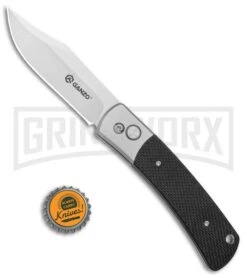 Ganzo Knives G747-2-WD2 Black G-10 Automatic Knife - Clip Point Stonewash 7 Ganzo Knives G747-2-WD2 Black G-10 Automatic Knife - Clip Point Stonewash -Elite Knives Shop Ganzo Knives Black G 10 Auto CP SW G747 2 BK BP 25409 jr bottlecap large