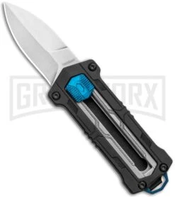 Kershaw Kapsule Manual Slide OTF Knife - Satin Plain