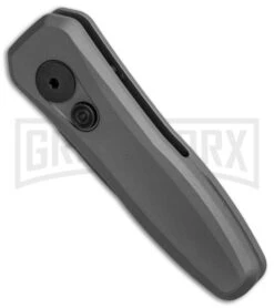 Kershaw Launch 4 Gray Automatic Knife CA Legal - Damascus Plain -Elite Knives Shop Kershaw Launch 4 CA Legal Auto Gray Damascus BHQ 86760 er spine large