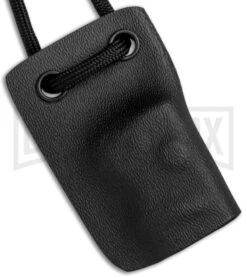 Linos Kydex Boker Mini Kalashnikov Neck Sheath With Black Cord -Elite Knives Shop Linos Kydex Sheath for Boker Mini Kalashnikov Neck Cord BHQ 79745 jr close large