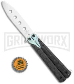 M-Tech Snake Eye Balisong Butterfly Trainer - Black / Satin -Elite Knives Shop M Tech Snake Eye Balisong Butterfly Trainer Black Satin BUTT PK 1157S GX 36722 jr bottlecap large