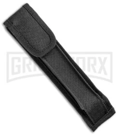 Mago 11" Blue/Black Italian Stiletto OTF Automatic Knife - Bayo Satin -Elite Knives Shop Mago 11in Blue Black Italian Stiletto Bayo Satin GX 33970 jr sheath large