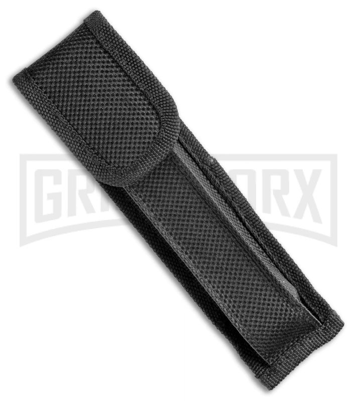 Mago 11" Cottonmouth/Black Italian Stiletto OTF Automatic Knife - Satin Bayo 4 Mago 11" Cottonmouth/Black Italian Stiletto OTF Automatic Knife - Satin Bayo - Image 4