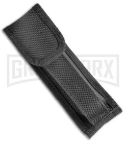 Mago 9" Italian Stiletto OTF Auto Knife Black Acrylic Rainbow Bolster - Spectrum -Elite Knives Shop Mago 9in Black Acrylic Italian Stiletto OTF Auto Rainbow Bolster Rainbow Bayo GX 38621 jr sheath large