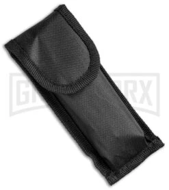 Panther Drop Point Black OTF Automatic Knife - Two Tone Plain -Elite Knives Shop Panther Black OTF TT ASG 0013 BP 19599 jr case large