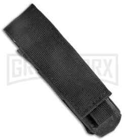 Rumble Black D/A OTF Automatic Knife - Two-Tone Serrated -Elite Knives Shop Rumble Black DA OTF Auto TT Plain Serr GX 38641 jr sheath large