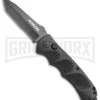 Schrade Extreme Survival SC60BTS Automatic Knife - Tanto Black Serr
