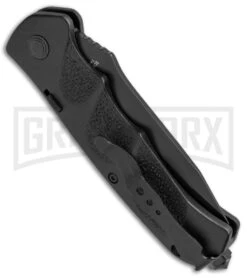 Schrade Extreme Survival SC60BTS Automatic Knife - Tanto Black Serr -Elite Knives Shop Schrade Extreme Survival Tanto Black Serr SC60BTS BHQ 2511 jr side large