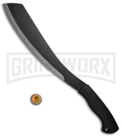 Schrade SCHPR1CP Black Parang Machete Knife - Black Plain -Elite Knives Shop Schrade Parang Machete Blk Blk SCHPR1CP BHQ 67508 jr bottlecap large