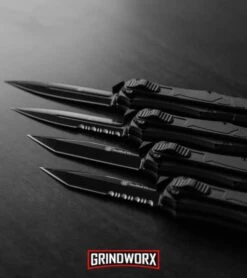 Smith & Wesson Spring Assisted Finger Actuator Spear Point OTF - Black Serr -Elite Knives Shop Smith Wesson OTF Assist Finger Actuator SWOTF9 B BHQ 67476 BS BHQ 67475 TB BHQ 67477 TBS BHQ 67474 jr lifestyle large 1