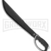 United Cutlery Colombian Ahoy Survival Fixed Blade Knife - Black Plain
