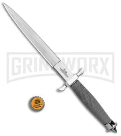 United Cutlery Gil Hibben Silver Shadow I Fixed Blade Knife - Satin Plain -Elite Knives Shop United Cutlery Gil Hibben Silver Shadow II Fixed Blade Satin GH0441 GX 13847 jr bottlecap large
