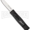 AKC Minion Concord Black OTF Automatic Knife - Flat Grind Satin Plain