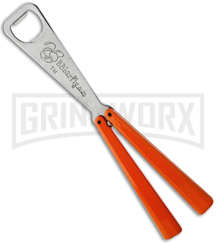 BB Barfly Orange Bottle Opener Butterfly Trainer 1 BB Barfly Orange Bottle Opener Butterfly Trainer