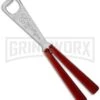 BB Barfly Red Bottle Opener Butterly Trainer
