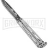 Bear OPS Bear Song IV Balisong Butterfly Knife - Damascus Plain