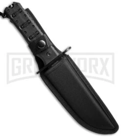Black Legion Covert Combat Fixed Blade Knife - Black Plain 7 Black Legion Covert Combat Fixed Blade Knife - Black Plain -Elite Knives Shop black legion bv214 sheath cm large