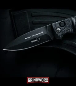 Boker Kalashnikov Black Automatic Knife - D2 Dagger Smokewash Plain -Elite Knives Shop boker kalashnikov dagger black sw BHQ 25999 dl large