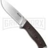 Buck Knives Buck Selkirk Micarta Fixed Blade Knife - Satin Plain