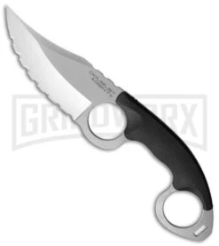 Cold Steel Double Agent II Fixed Blade Knife - Satin Serr