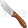 Elk Ridge Ol' Trusty Rosewood Fixed Blade Knife - Satin Plain