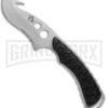Mantis Backbone Black Fixed Blade Knife - Bead Blast Plain