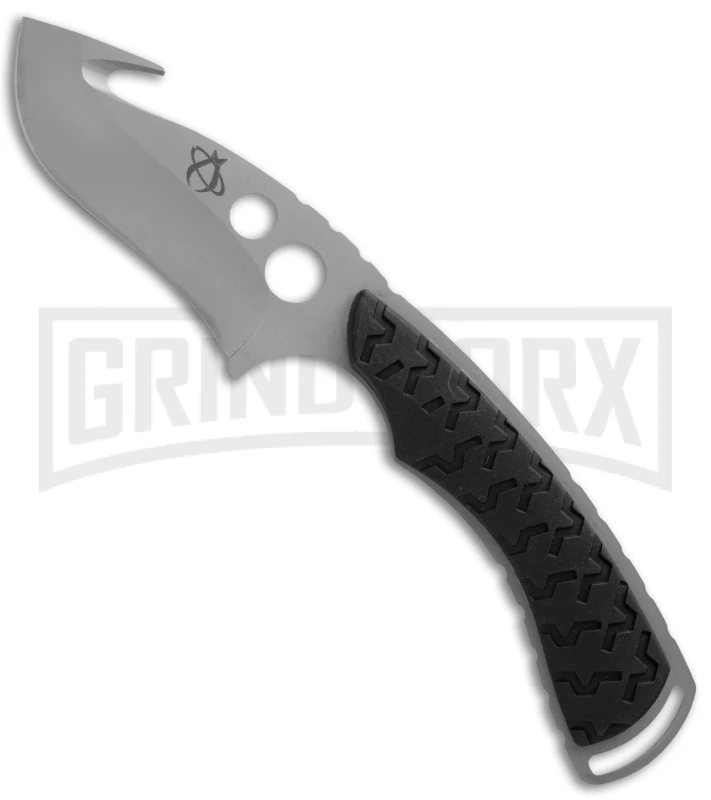 Mantis Master Black Fixed Blade Knife - Bead Blast Plain 1 Mantis Master Black Fixed Blade Knife - Bead Blast Plain