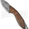 Precursor S1 Fixed Blade Knife - Damascus Plain