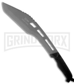 Tactical Knives RUI Kukri Fixed Blade Knife - Gray Plain