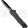 Schrade SCHOTF3BS Viper OTF Assisted Opening Knife - Black Serr