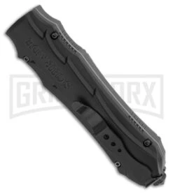 Schrade SCHOTF Assisted Opening OTF Knife - Drop Point Gray Plain -Elite Knives Shop shrade out the front schotf black side large