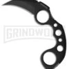 United Cutlery Black Undercover Karambit Knife - Black Plain