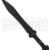United Cutlery Black Combat Commander Gladiator Sword - Black Plain